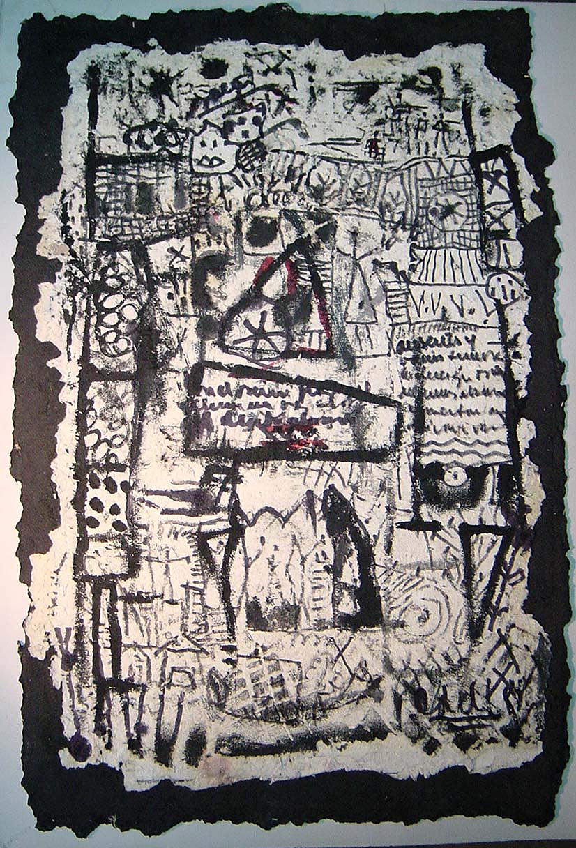 SEGUNDO PREMIO NACIONAL DE DIBUJO Y PINTURA….año 1988