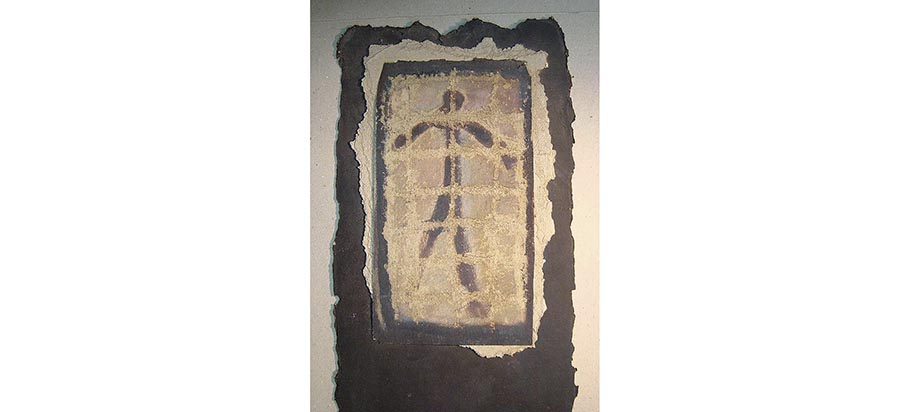 1986 oleo sobre carton